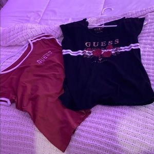 pink & black GUESS duo's